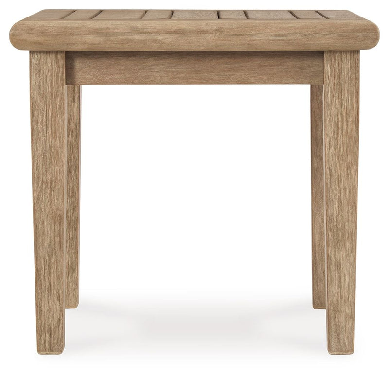 Carter Hall - Beige - Square End Table