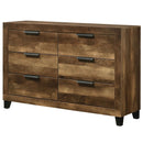 Morales - Dresser - Rustic Oak