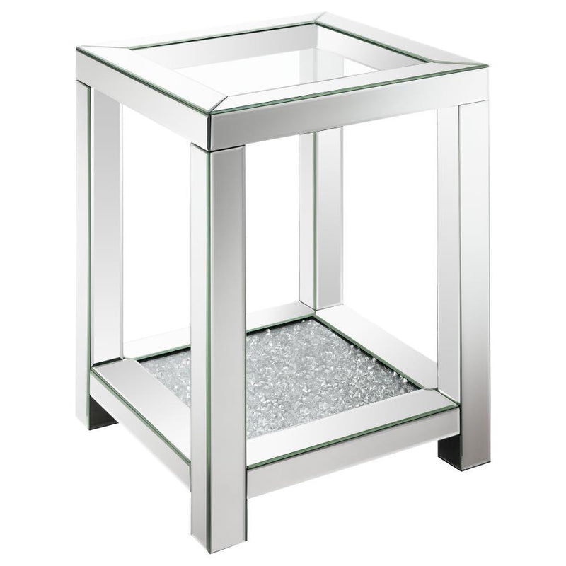 Valentina - Square Glass Top Table