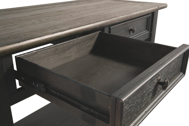 Tyler - Grayish Brown / Black - Sofa Table