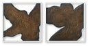 Landley - Wall Decor Set (Set of 2) - Brown / White