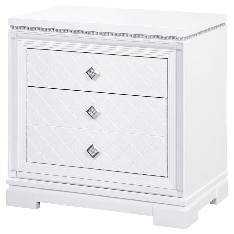 Eleanor - Rectangular 2-Drawer Nightstand