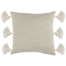 Ezekiel - DV Vegan Leather Pillow - Brown