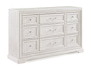 Alexandria - Bedroom Dresser - White