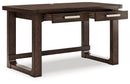 Breckington - Home Office Desk - Dark Brown