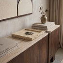 Chambers - Travertine Tray - Beige