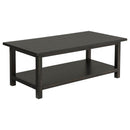 Payne - Wood Coffee Table with Shelf