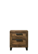 Morales - Nightstand - Rustic Oak