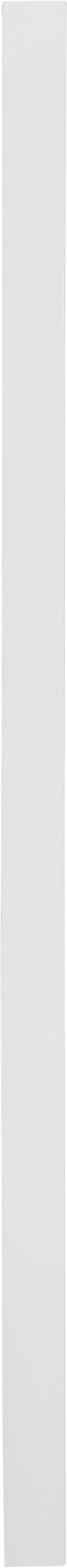 Modernist - Mirror With Stainless Steel Base - White