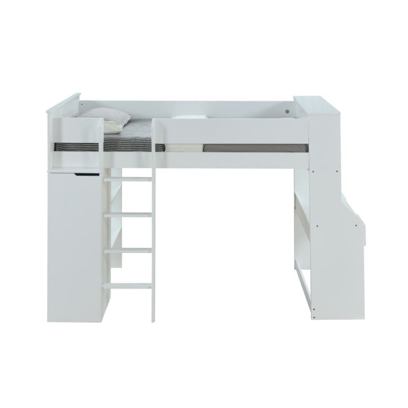 Ragna - Loft Bed - White