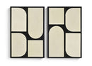 Icon - Mango Wood 2 Piece Wall Art