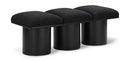 Pavilion - 3 Piece Modular Bench With Black Base