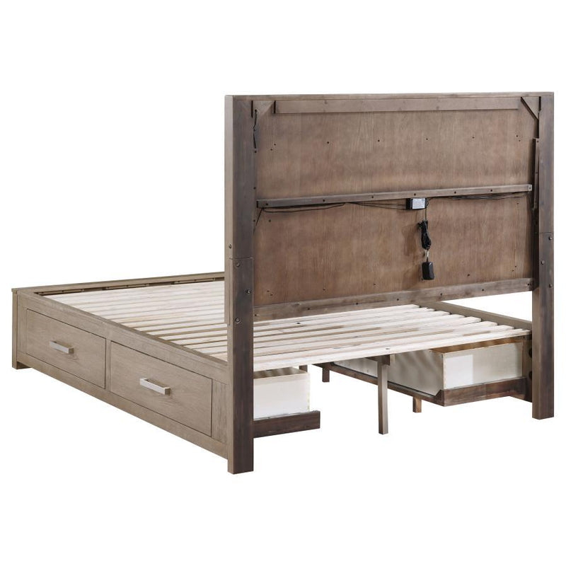 Kenora - LED Storage Bed