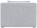 Cube - Linen Armless Chair