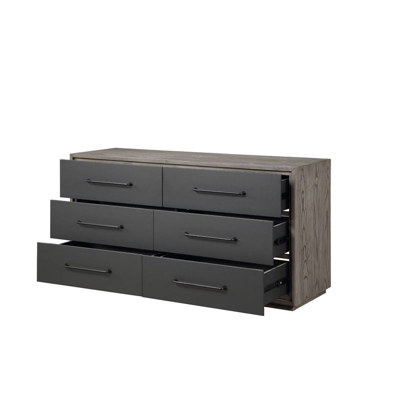 Estevon - Dresser - Gray Oak Finish