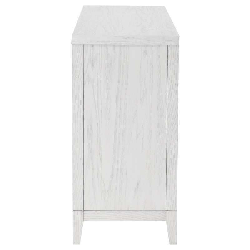 Marielle - 6 Drawer Bedroom Dresser - Distressed White