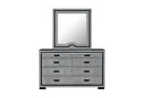 Isabella - Mirror With LED - Gray