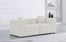 Cube - Linen Modular 2 Seat Sofa