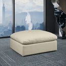 Comfy - Faux Leather Ottoman