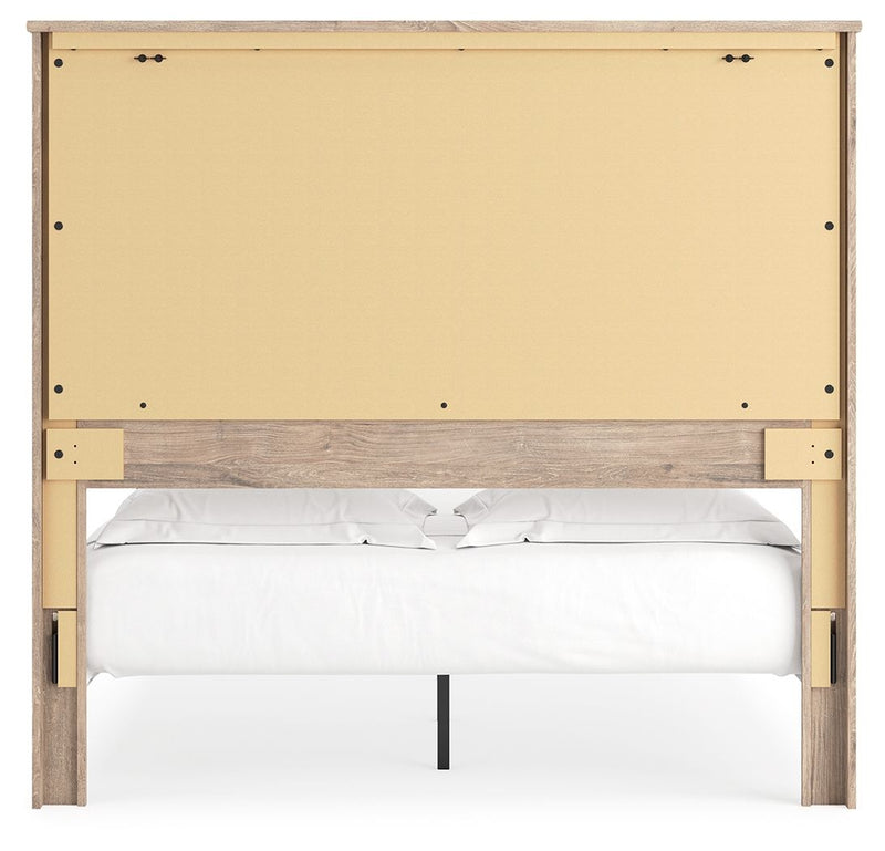 Senniberg - Panel Bed With Sconces