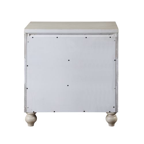 Roselyne - Nightstand - Antique White Finish