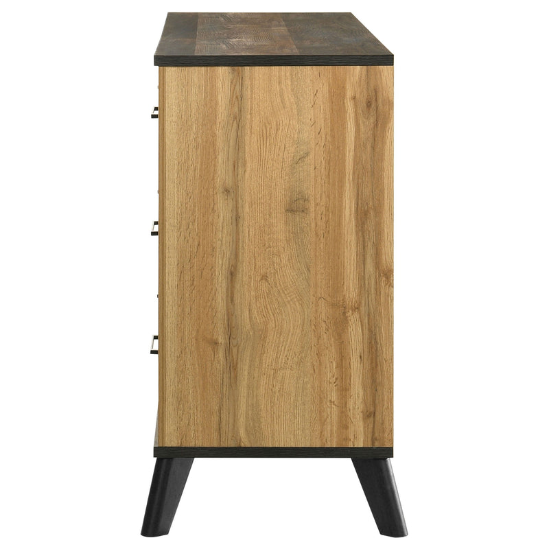 Kaywood - 6-Drawer Dresser Cabinet - Natural Pine