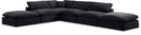 Comfy - 6 Piece Velvet Modular Sectional