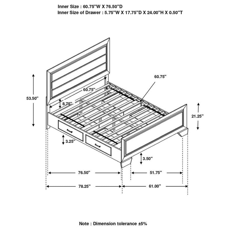 Kauffman - Storage Bed