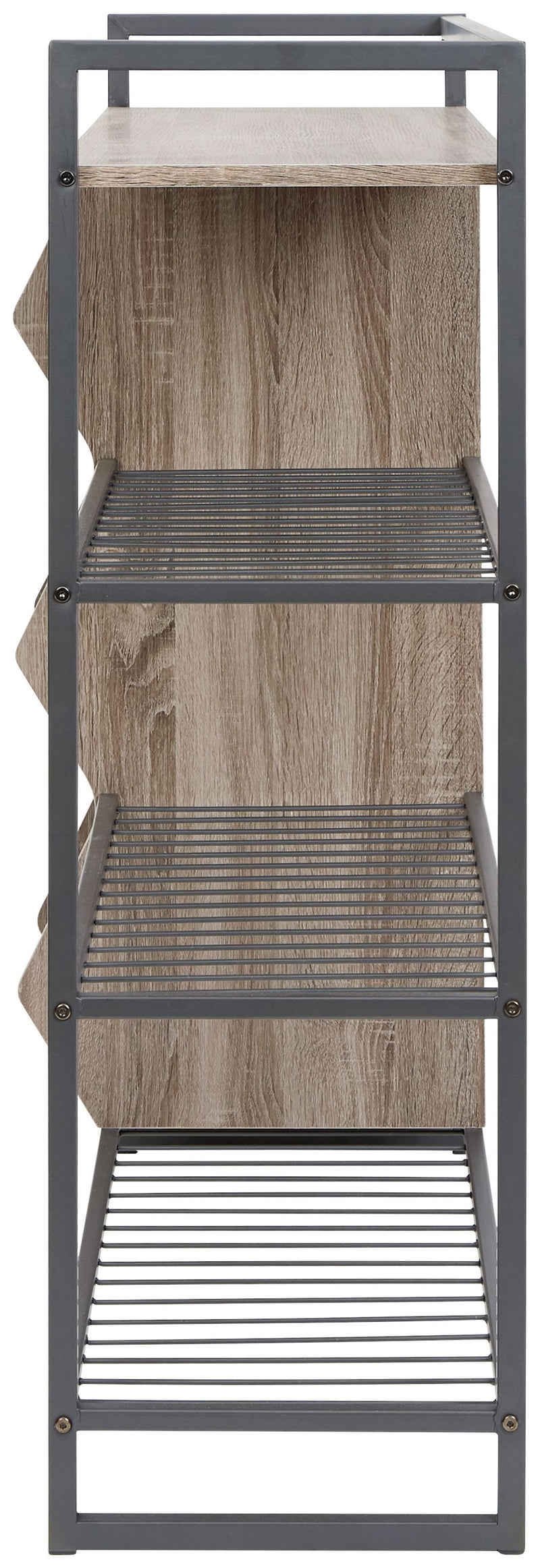 Maccenet - Grayish Brown / Gunmetal - Shoe Rack