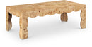 Vassa - Burl Veneer Coffee Table