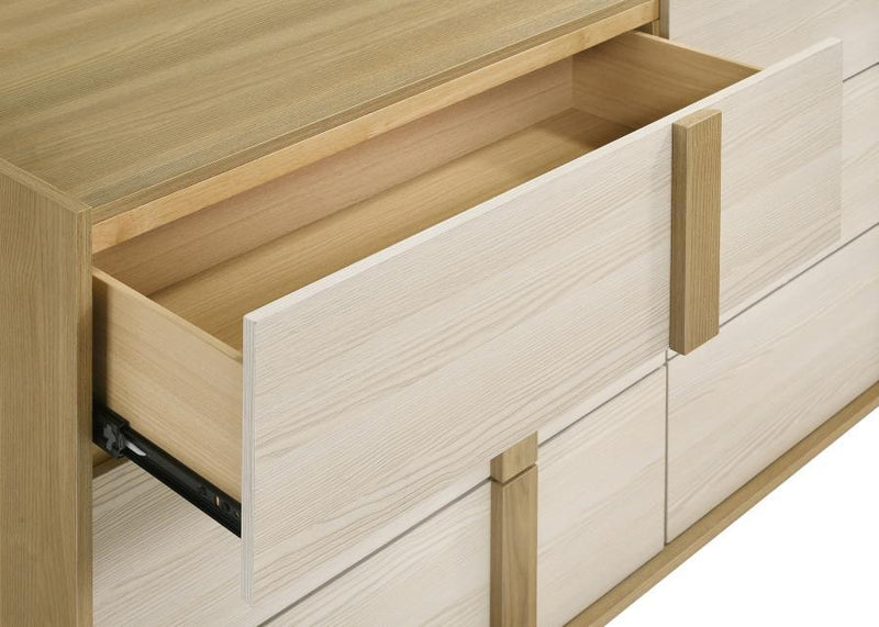 Hyland - 6 Drawers Dresser - Natural