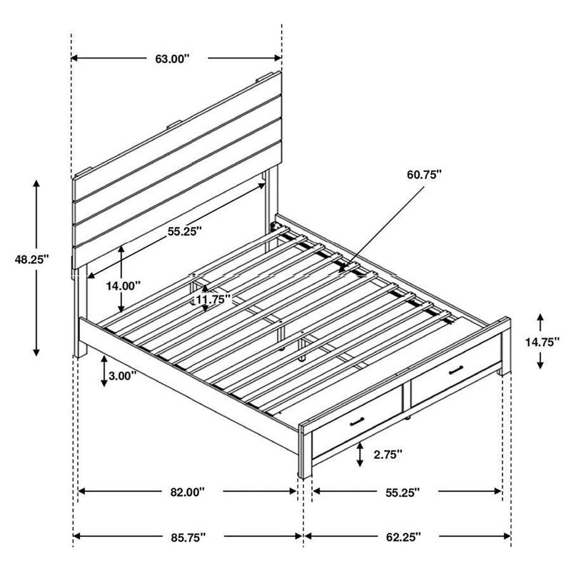 Brantford - Storage Bedroom Set