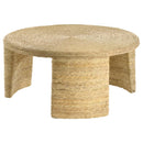 Artina - Woven Rattan Round Table