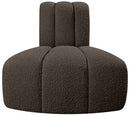 Arc - Boucle Fabric Reverse Corner
