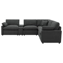 Collins - 6-Piece Modular Power Reclining Sectional