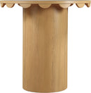 Dahlia - Solid Wood And Natural Cane Table