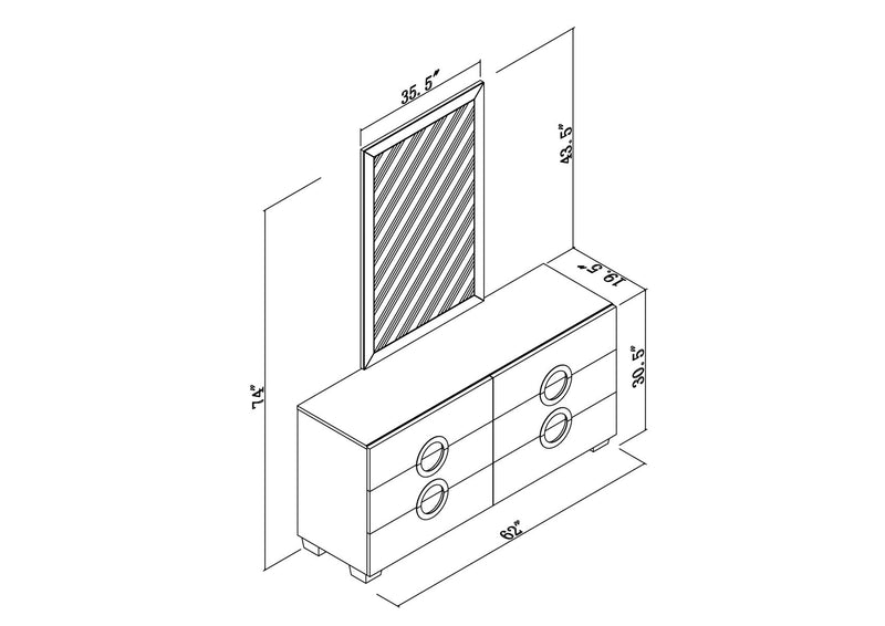 Monte Carlo - Dresser - Wood