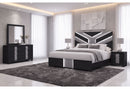 Optimus - Full Bed With LED - Black