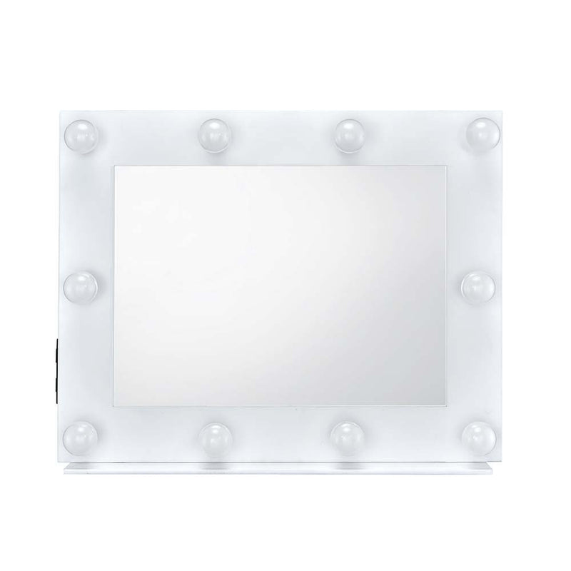 Avery - Accent Mirror - White Finish