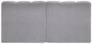 Arc - Boucle Fabric 2 Seats Modular Sofa