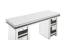 Noralie - Writing Desk - Mirrored & Faux Diamonds