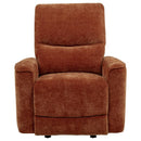 Navarro - Chenille Upholstered Glider Recliner