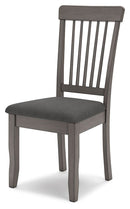 Shullden - Dining Room Side Chair (Set of 2) - Gray