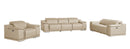 9762 - 6-Piece Modular Power Reclining Sofa, Loveseat And Chair Set With 6 Power Recliners In
