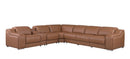 1116 - 7-Piece L-Shaped Sectional Sofa In With 3 Power Recliners & Power Headrests