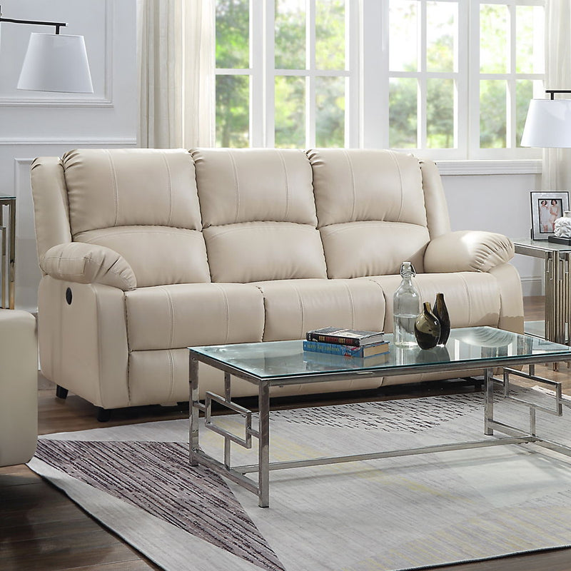 Zuriel - Power Motion Sofa With USB - Beige