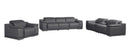 9762 - 7-Piece Modular Power Reclining Sofa, Loveseat And Chair Set With 5 Power Recliners In