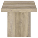 Devar - Square Coffee End Table Set - Distressed Pine