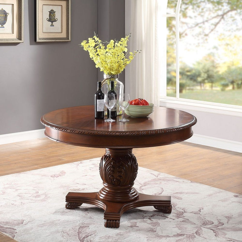 Chateau De Ville - Round Dining Table - Cherry