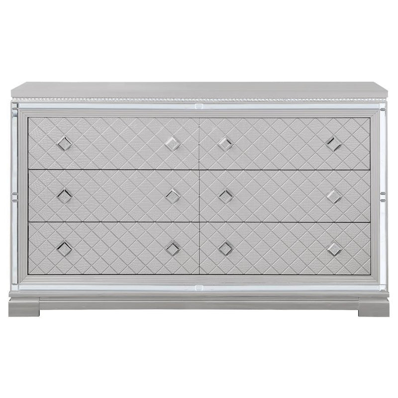 Eleanor - Rectangular 6-Drawer Dresser